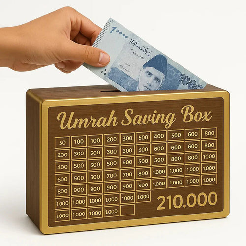 Umrah Saving Box - Save for Umrah