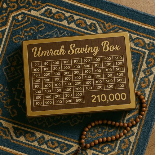 Umrah Saving Box - Save for Umrah