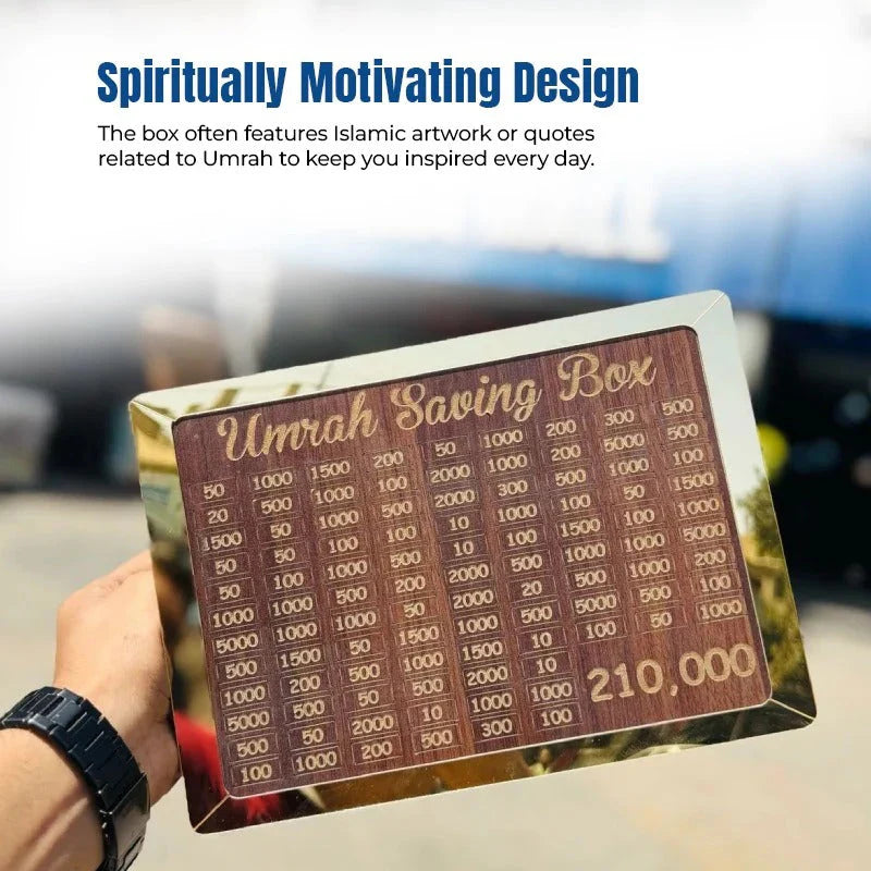 Umrah Saving Box - Save for Umrah